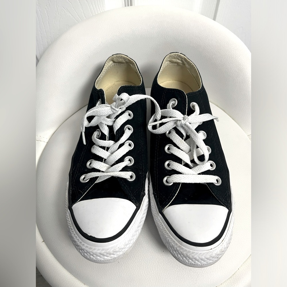 Converse Chuck Taylor All Star Double Tongue Black Iris Purple Lo Top